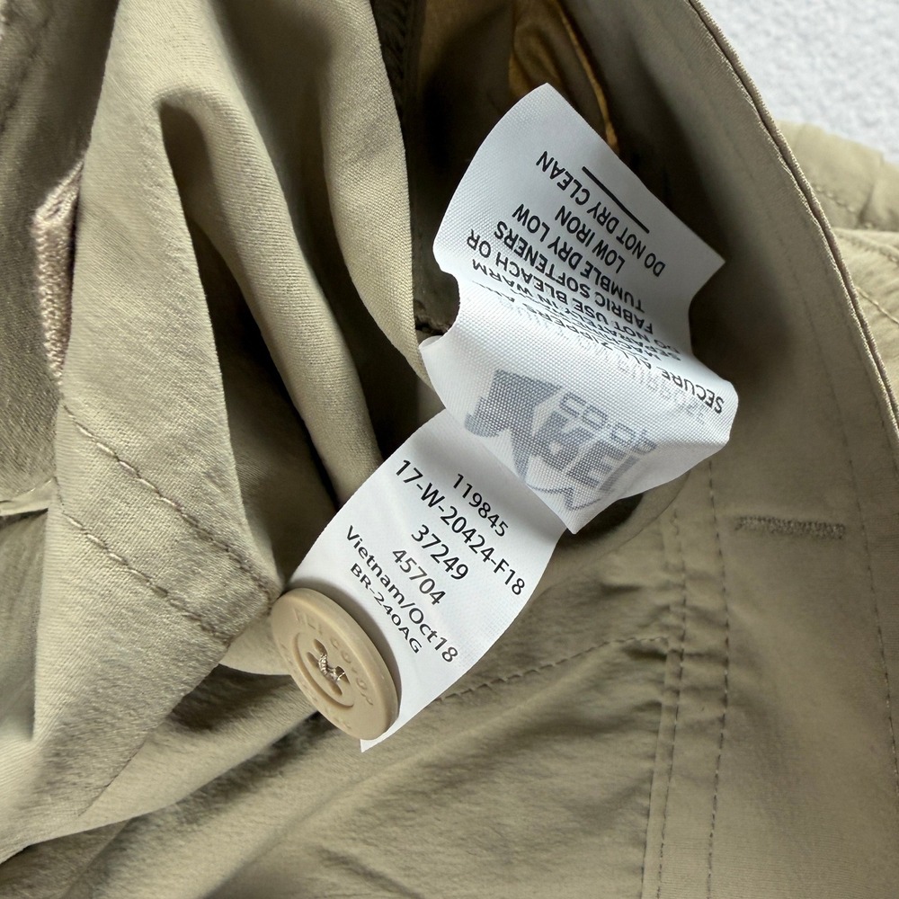 REI Women's Convertible Hiking Outdoor Relaxed Fit Pants Beige 12P - Picture 9 of 11